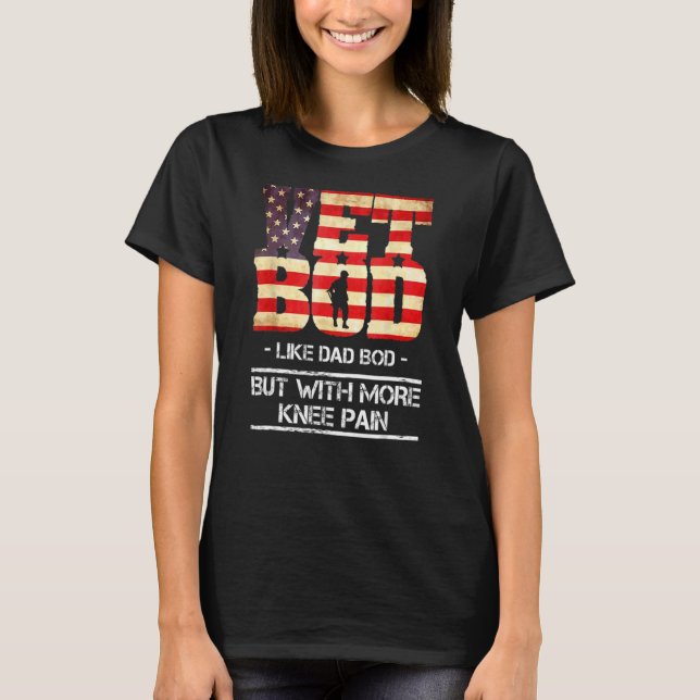 Manar vet som Pappa Bod men med mer knälsmärta T Shirt (Framsida)