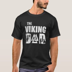 Manar Viking Pappa - Valknut - Norse Mythology Run T Shirt