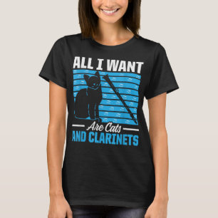 Manar vill bara ha katter och Clarinets... T Shirt