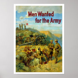 Manar ville ha armén - WW1 Poster