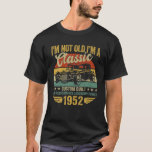 Manar Vintage 1952 Birthday Retro 70th Birthday Gi T Shirt<br><div class="desc">Manar Vintage 1952 Birthday Retro 70th Birthday Gif</div>