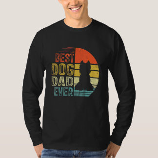 Manar Vintage American Eskimo Best Hund Pappa Allt T Shirt