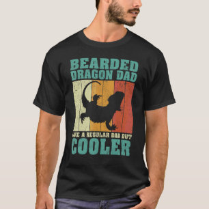 Manar Vintage Beared Dragon Pappa som en vanlig Pa T Shirt