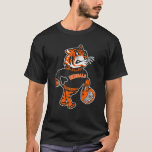 Manar Vintage Bengais Retro Tiger Fläkt Design Äls T Shirt