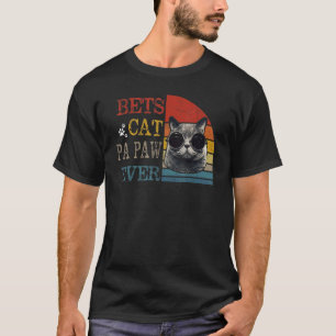 Manar Vintage Best Cat Pa Tass någonsin Cat Pa Tas T Shirt