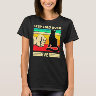 Manar Vintage Best Cat Step Pappa - allt mer klump T Shirt