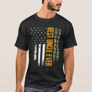 Manar Vintage Best farbror Aldrio Camo American Fl T Shirt