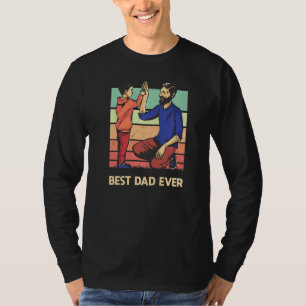 Manar Vintage Best Pappa AldriFars dag Retro Bes T Shirt