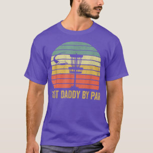 Manar Vintage Best Pappa by Par Disk Golf Gift Man T Shirt