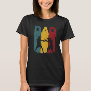 Manar Vintage Boxing Pappa Boxer pappa Fars dag B T Shirt