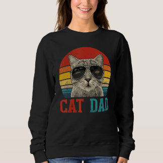 Manar Vintage Cat Pappa Best Cat Pappa - Meowica P T Shirt