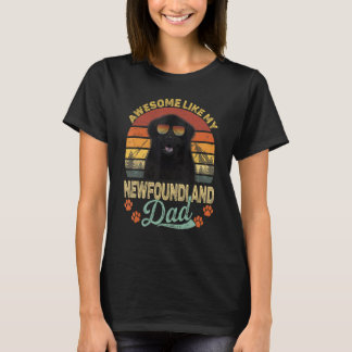 Manar Vintage Fantastisk som min Newfoundland Papp T Shirt