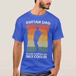Manar Vintage Guitar Pappa som en vanlig kub för e T Shirt