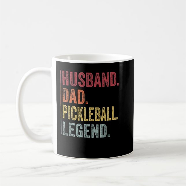 Manar Vintage Make Pickleball Legend Gift Fo Kaffemugg (Vänster)