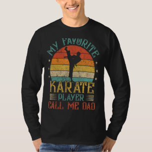 Manar Vintage Min favoritspelare Karate Player rin T Shirt
