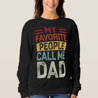 Manar Vintage Mina favoriter kallar mig Pappa Papp T Shirt