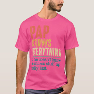 Manar Vintage Pap känner till allt för Far Da T Shirt