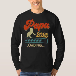 Manar Vintage Pappa lastning 2023 Exekterande Far T Shirt