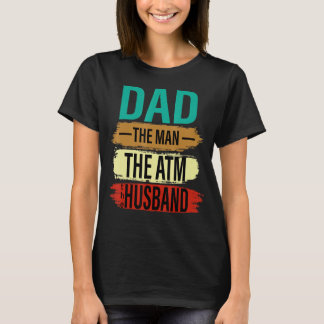 Manar Vintage Pappa, mannen vid Atmotten vid Maken T Shirt