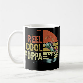 Manar Vintage Poppa Reel Coola Poppa Fisherman Kaffemugg