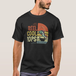 Manar Vintage Pops Reel Coola Pops Fisherman Far T Shirt
