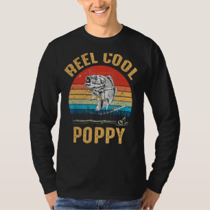 Manar Vintage Reel Coola Poppy Fish Fishing Shirt T