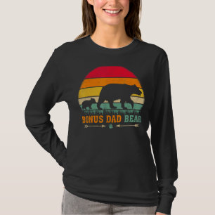 Manar Vintage Retro Bear Animal Bonus Pappa Bear T Shirt