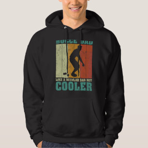 Manar Vintage Retro Bocce Pappa som ett reguljärt Hoodie