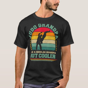 Manar Vintage Retro Judo Grandpa Fars dag T Shirt
