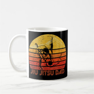 Manar Vintage Retro Proud Brazilian Jiu Jitsu Papp Kaffemugg