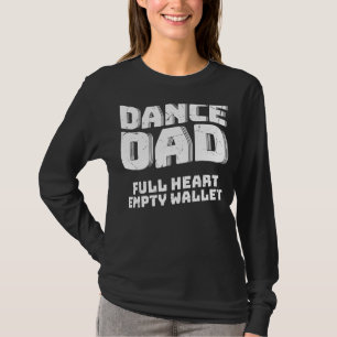 Manar Vintage Stil Dance Dance Pappa Fars dag T Shirt