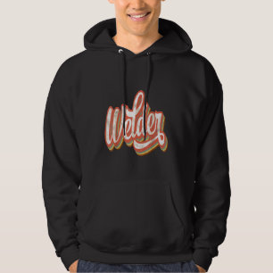Manar Vintage Welder Gift Funny Welding Costume Co Hoodie