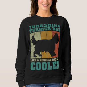 Manar Vintage Yorkshire Terrier Pappa som en vanli T Shirt