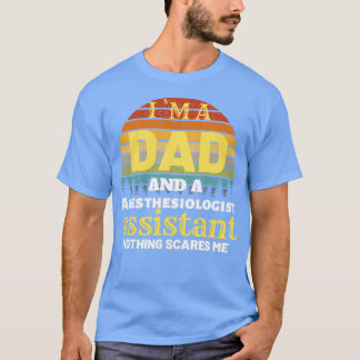 manar-vintagens gåva till anestesiolog assistent t shirt