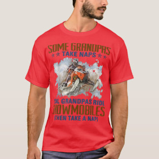 Manar Vissa morfar tar Naps Real Grandpas Ride Sn T Shirt