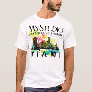 Manar vitMiami T-tröja T-shirt
