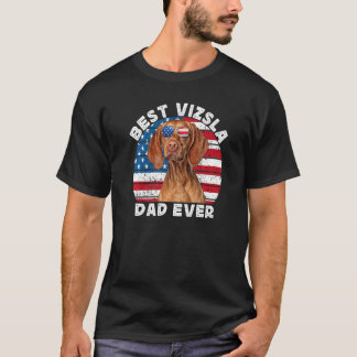 Manar Vizsla Pappa För manar ungersk Vizsla Americ T Shirt