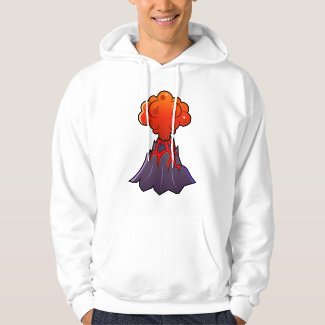 Manar vulkanHoodie Hoodie (Framsida)