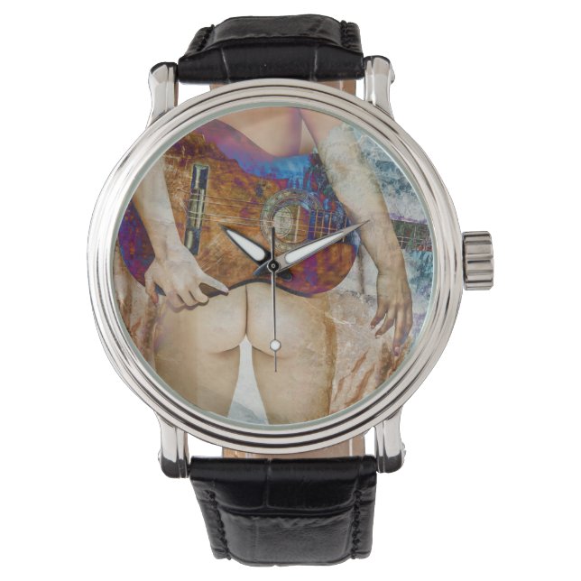 Manar watch med flicka armbandsur (Framsida)