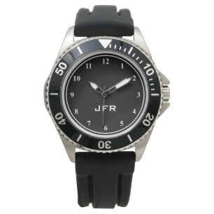 Manar watch med personlig 3 brev monogram armbandsur