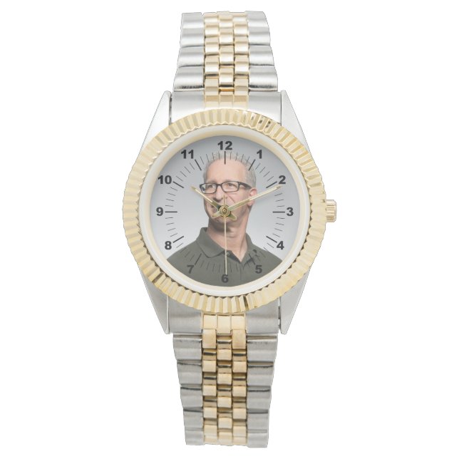 Manar Watch - Personlig - 2-ton Armbandsur (Framsida)