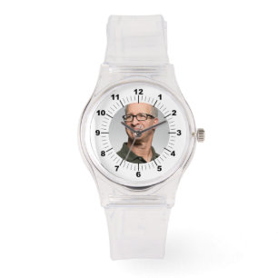 Manar Watch - Personlig - Silicone Strap Clear Armbandsur