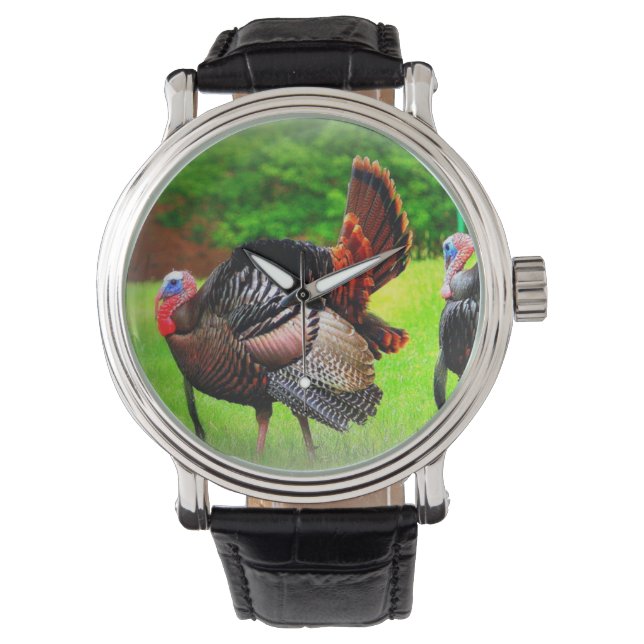 Manar Watch, Turkiet print watch, Gifts for honom Armbandsur (Framsida)