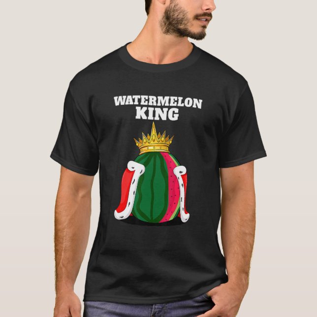 Manar Watermelon Watermelon Watermelon Kung T Shirt (Framsida)