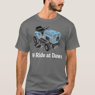 Manar we Ride vid Dawn Fars dag Pappa Gift Gran T Shirt