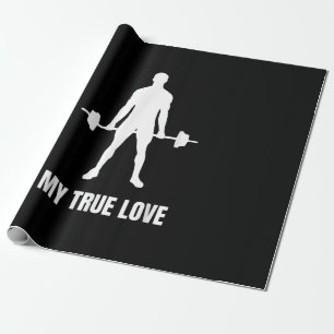 Manar Weightlifter Barbell-träningsarbetsinsats Presentpapper