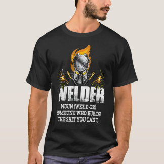 Manar Welder Definition Welder Welder som Bygger d T Shirt