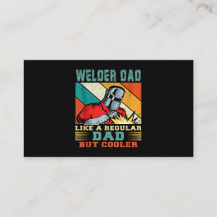 Manar Welder Pappa som ett vanligt Pappa men kylar Visitkort