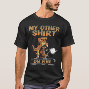 Manar Welders min andra var på brandwalder Weldi T Shirt