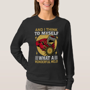 Manar Welding Vintage Blacksmith Pappa Worker Weld T Shirt